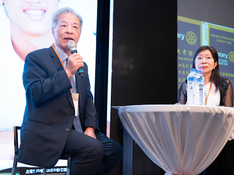 2025/07/23 黃偉豪理事長榮膺雙職，長青健康學會與台北大晶華扶輪社交接盛典